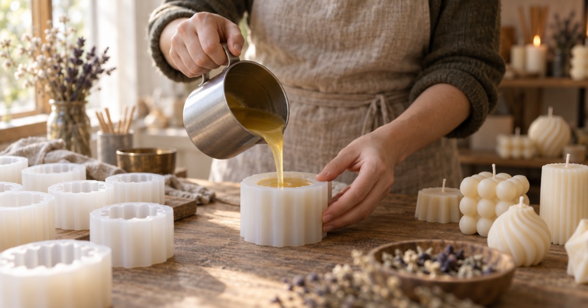 How a Handmade Candle Is Made
