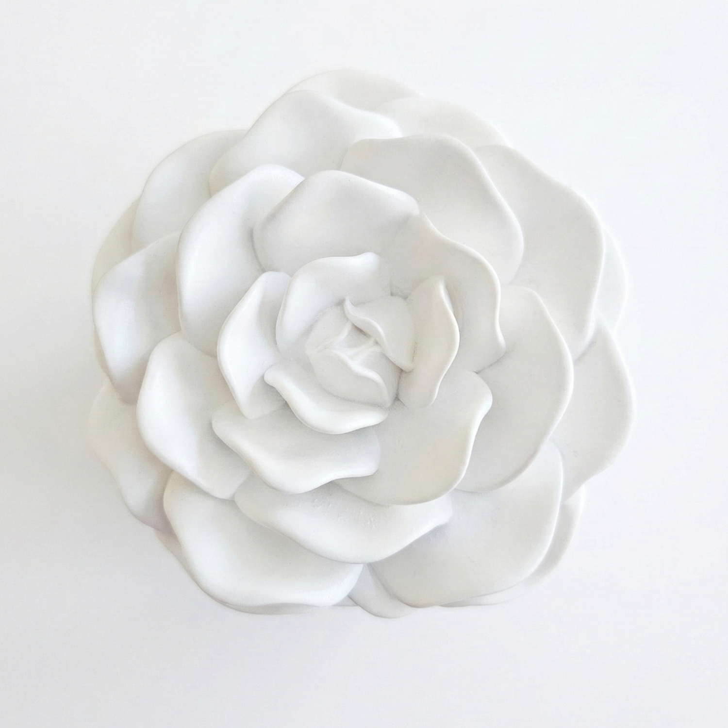 Little Rose Candle - White/Apple, Cinnamon