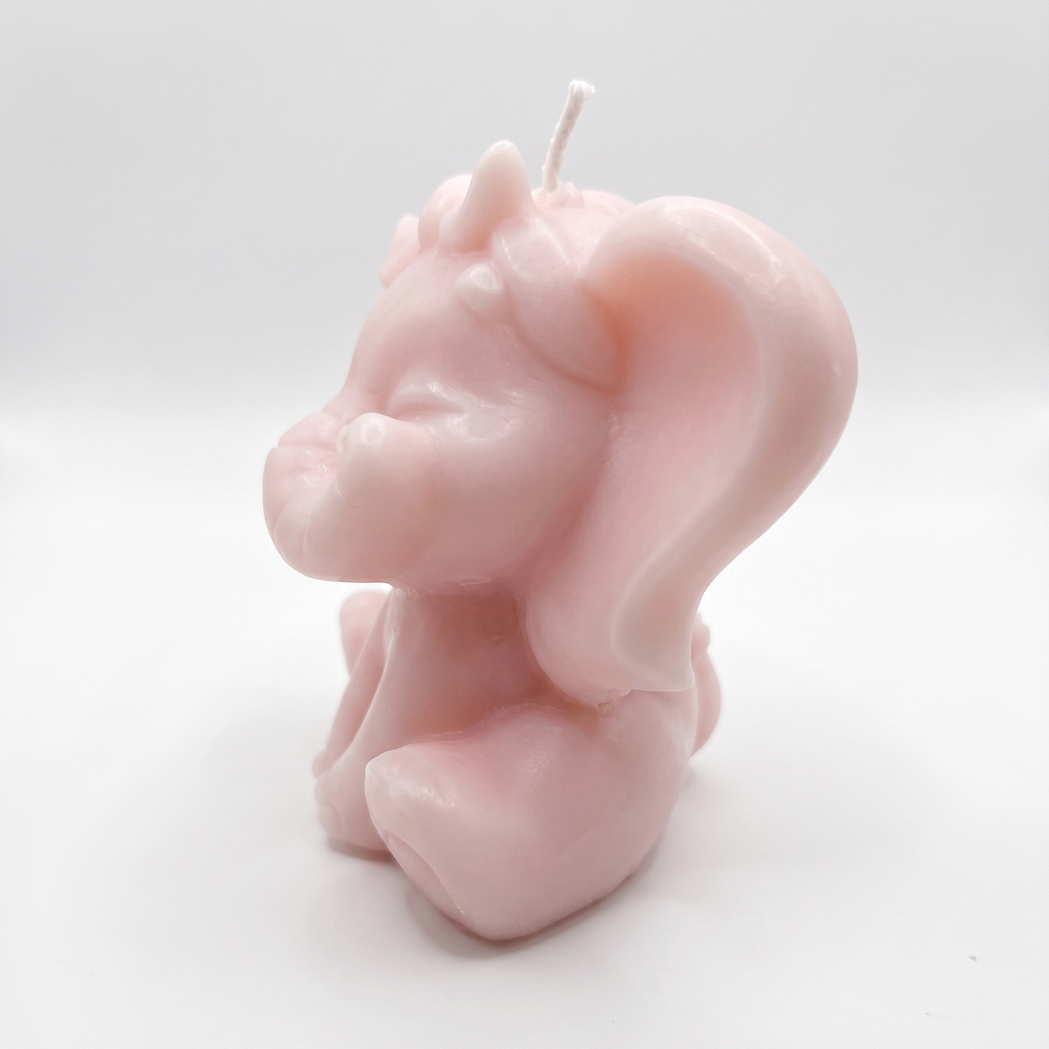 Candle Elephant Girl - Pink / Coconut
