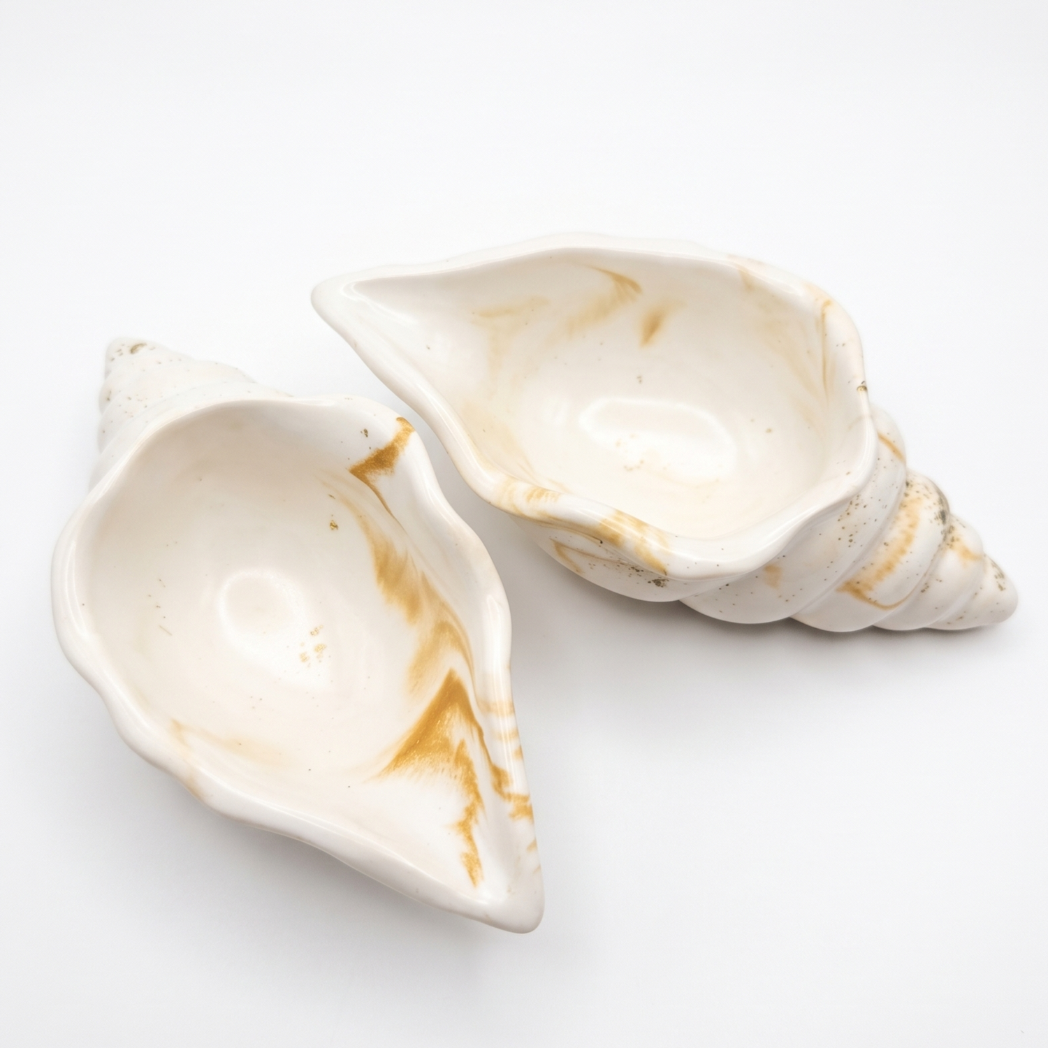 Aura Container - White / Gold