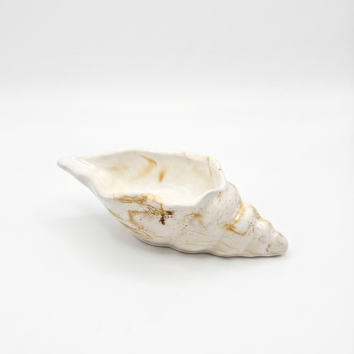 Aura Container - White / Gold