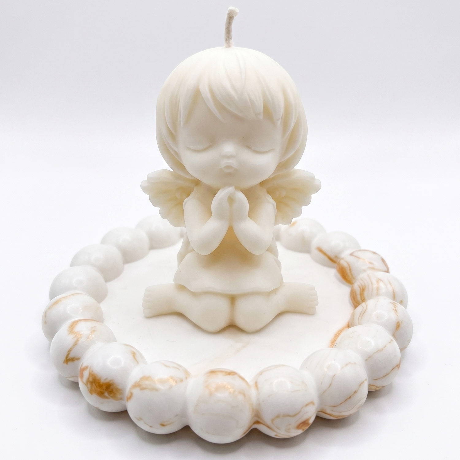Design Tray Perla - White / Silver
