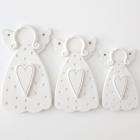 3 pcs / White