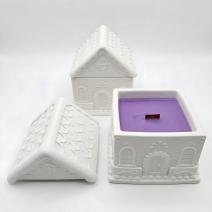 Candle Little House - White / Passion Fruit, Mango