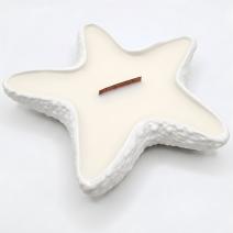 Starfish Candle - White / Lime, Mango