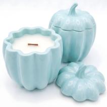 Pumpkin Candle - Turquoise / Hazelnut, Chocolate / M