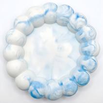 Design tray Bubble - White / Blue