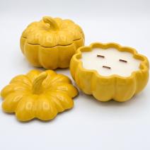 Candle Ripening Pumpkin - Yellow / Apple Strudel / XXL