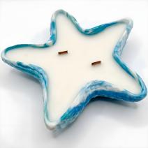 Touch of the Sea Candle - Blue / Green / Icelandic Coconut