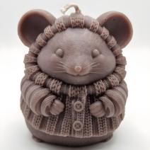 Mouse Candle - Brown / Vanilla