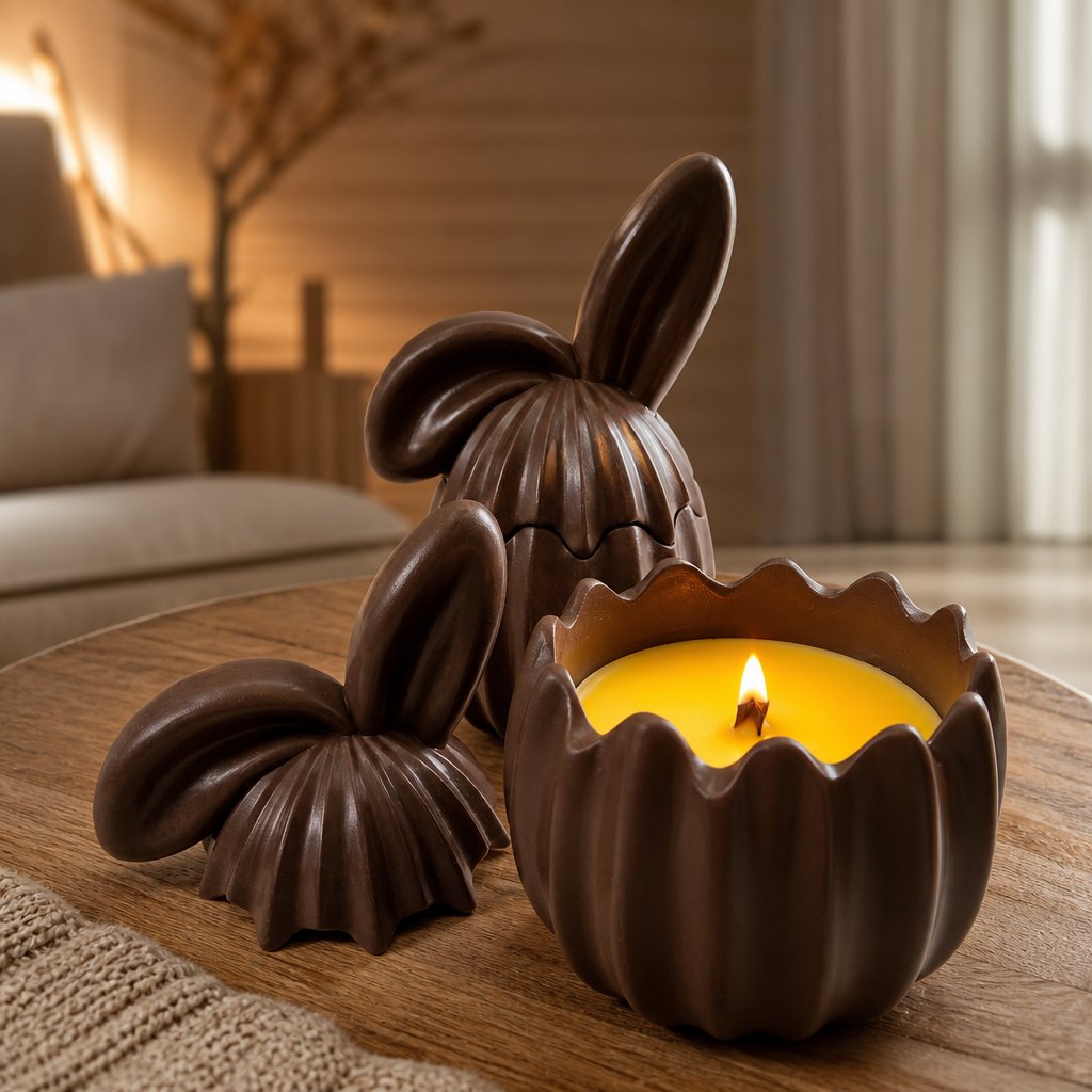 Choco Ear Candle - Brown / Vanilla