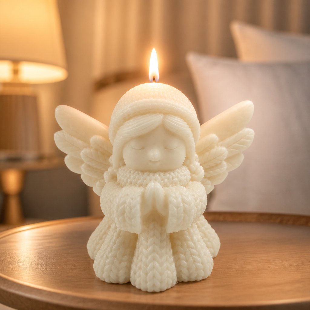 Candle Warm Guardian - White / Vanilla