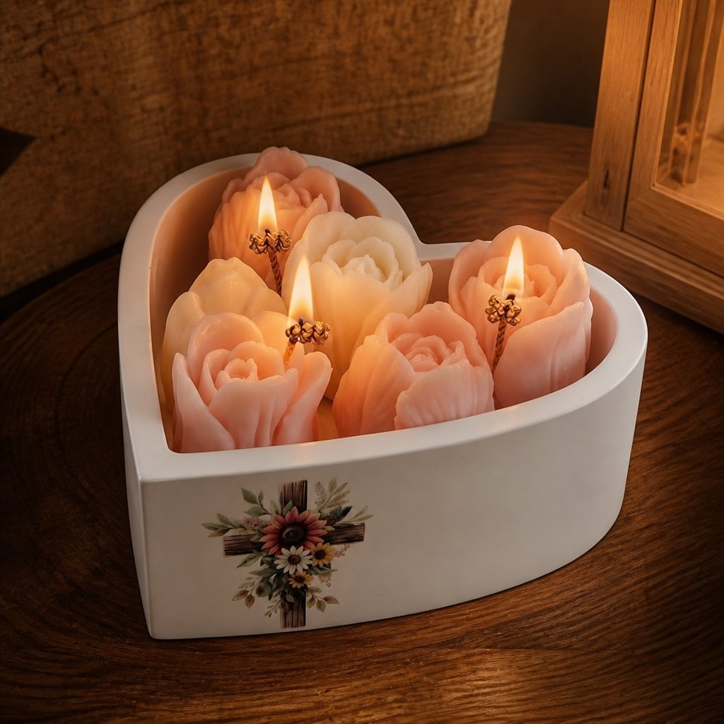 Candle Countryside Charm - White / Paris
