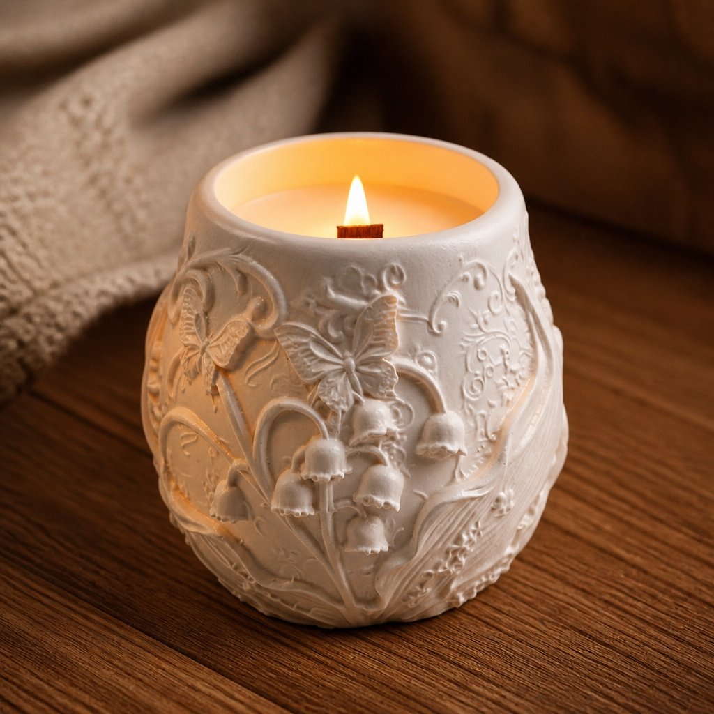 Convallaria Candle - White / Paris